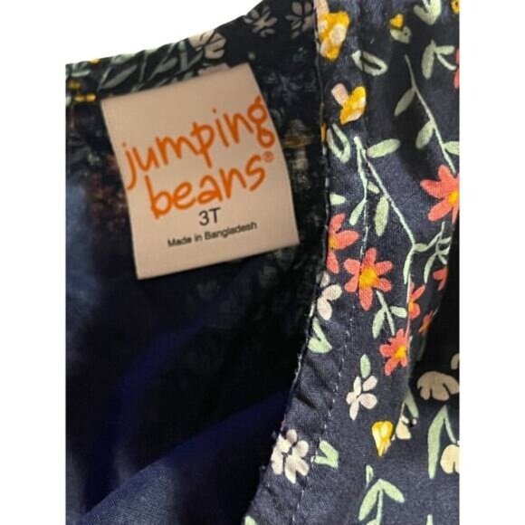 Jumping Beans Mushroom Floral Design Swing Top Girls Size 3T - Picture 4 of 6